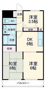 ナイス・アローメイク【2階】の間取り