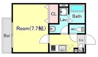 パシフィックコート【2階】の間取り