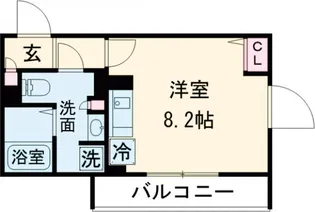 コンポジット経堂【3階】の間取り