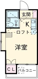 アーバンヒルズ高井戸【104号室】の間取り