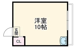 ステータスアパートメント長久手【3d号室】の間取り