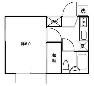 サンチェリーハイツ【2階】の間取り