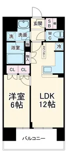 BLESS宮崎台【8階】の間取り
