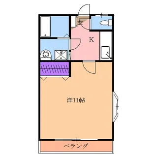ブルーハイツ3【102号室】の間取り