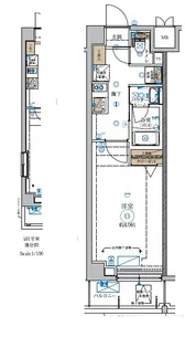 ガリシア板橋【304号室】の間取り