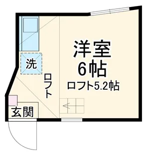 ユナイト田浦ブレストン【202号室】の間取り