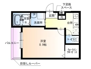 フジパレス新大阪ノース【2階】の間取り