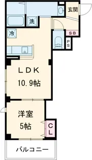 グラン ロジュマン【2階】の間取り
