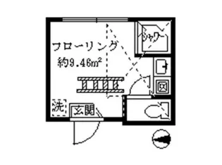 フェリスグレア【1階】の間取り