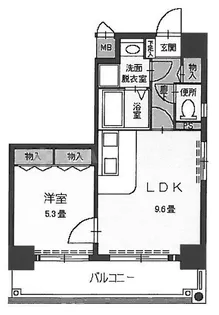 アルテハイム二条城【5階】の間取り