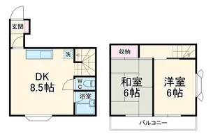 ファイン東百合丘Ⅲ【B号室】の間取り