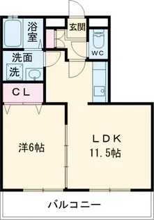 プランドール【303号室】の間取り