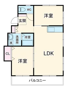 カーサSK【3階】の間取り