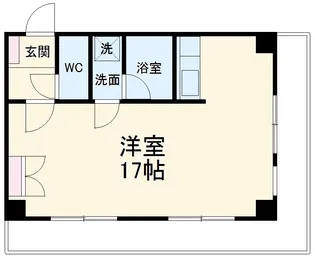 K2ビル【3階】の間取り