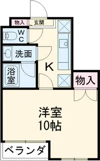ヒルトップホリワ【2階】の間取り