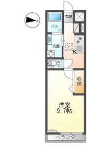 オルセー(Orsay)【1階】の間取り