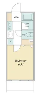 セレーノ並木【205号室】の間取り