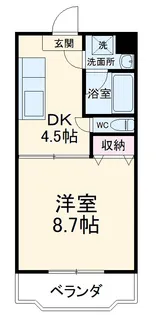 フレッサ【1階】の間取り