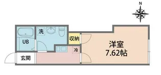 シェモア伊勢原【2階】の間取り