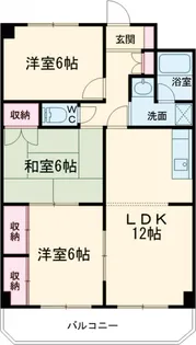 フローラハウス【5階】の間取り