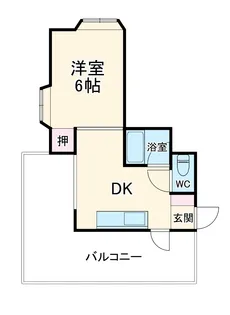 芙蓉参番館【3階】の間取り