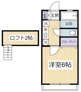 グレース青葉Ⅱ【2階】の間取り