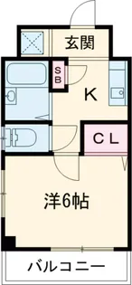 アベニューパステル【1階】の間取り