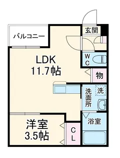 LECOCON稲沢【2階】の間取り