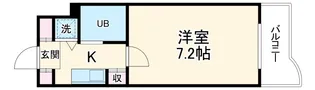 ファーストスプリング【6階】の間取り