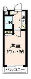 パークテラス八王子【3階】の間取り