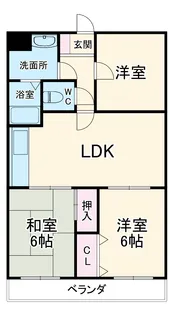 ロイヤルメゾンⅡ【3階】の間取り