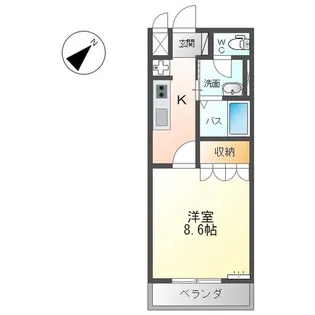 ヴィア・SATO【2階】の間取り