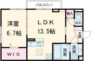 トップXI【2階】の間取り