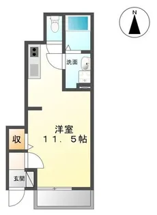コージーハウス【1階】の間取り