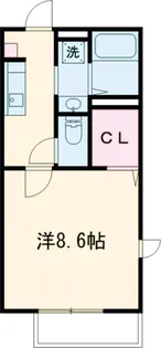 カスカータ B棟【1階】の間取り