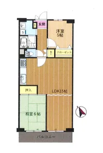 メゾン鹿島台【7階】の間取り