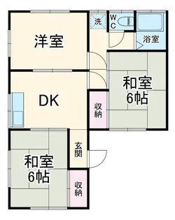 和アパート【101号室】の間取り