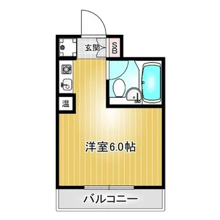 第47プロスパービル【5階】の間取り