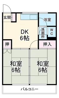 高木ビル【305号室】の間取り