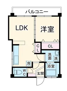 メゾンドジョコⅡ【1階】の間取り