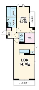 Gloire Court【2階】の間取り