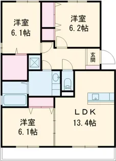 KAISHO V【3階】の間取り