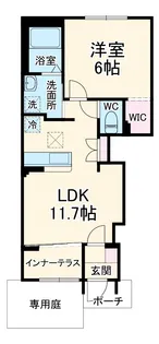 NEXUSⅡ【1階】の間取り