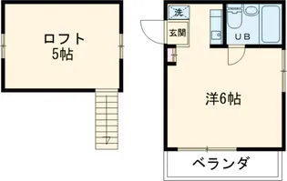 メグミコーポ【201号室】の間取り