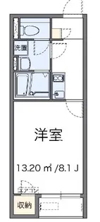 レオネクストヴィラージュ碧水Ⅱ【2階】の間取り