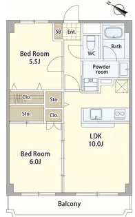 PLENDY瑞江【1階】の間取り