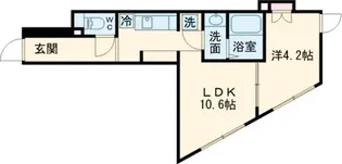 CREATIF池袋本町【4階】の間取り