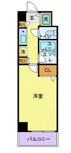 CITY SPIRE国分寺【4階】の間取り