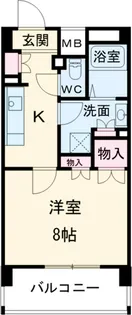 パノラマ南鴨宮【1階】の間取り