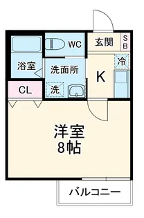 s’amuser【1階】の間取り
